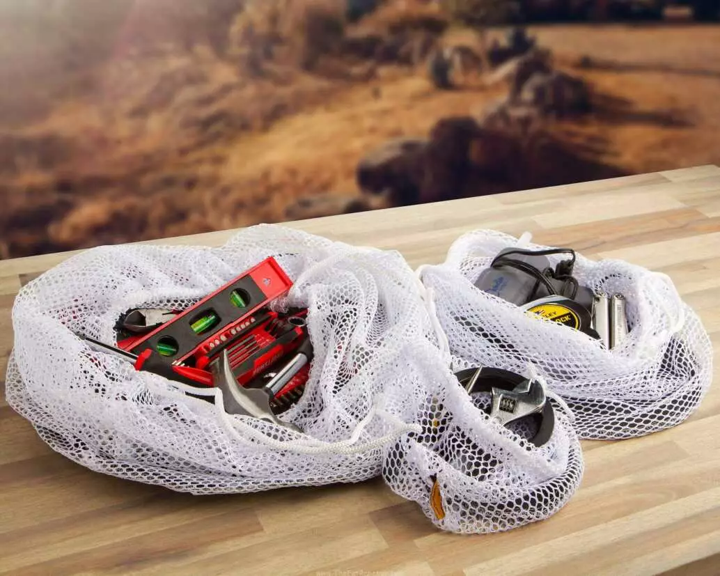 Photo of Texas Redoubt's Bubba Duffle bags to organize tools and accessories.